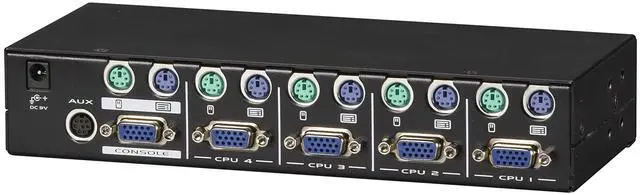 Alt view image 5 of 5 - Black Box ServSwitch DT Basic II, 4-Port