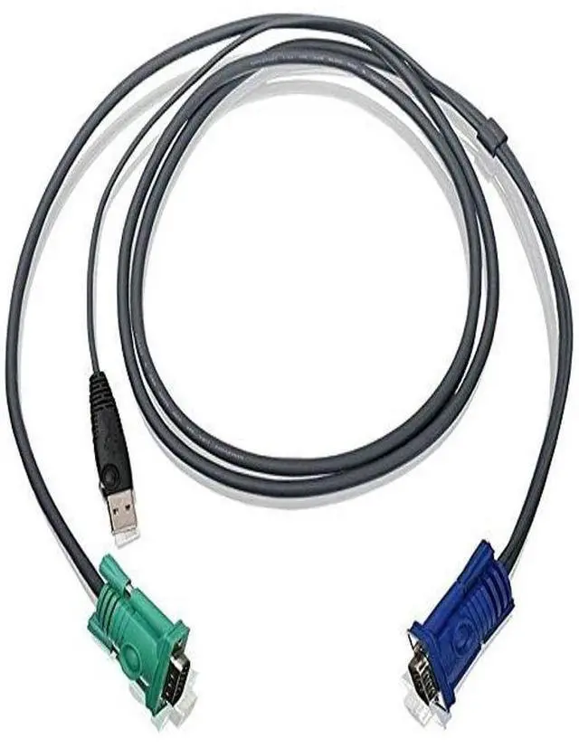 Alt view image 3 of 4 - iogear usb kvm cable, 6 feet, g2l5202u