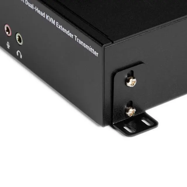 Alt view image 4 of 5 - Black Box Desktop/Wall Mount for KVM Extender TAA Compliant