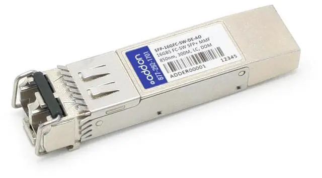 Alt view image 4 of 4 - Add-on Dell Sfp-16gfc-sw Comp Taa 16g Sfp+ Xcvr