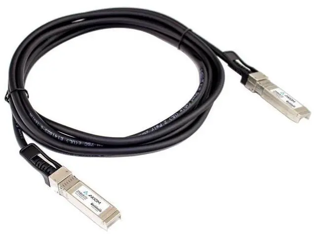 Alt view image 2 of 2 - AXIOM 25GBASE-CU SFP28 PASSIVE DAC TWINAX CABLE ARISTA COMPATIBLE 2M