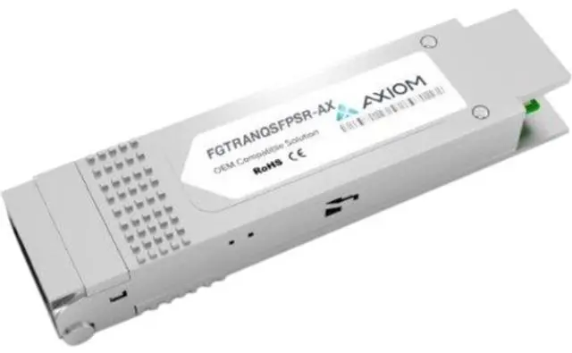 Alt view image 3 of 3 - Axiom 40GBASE-SR4 QSFP+ Transceiver for Fortinet - FG-TRAN-QSFP+SR