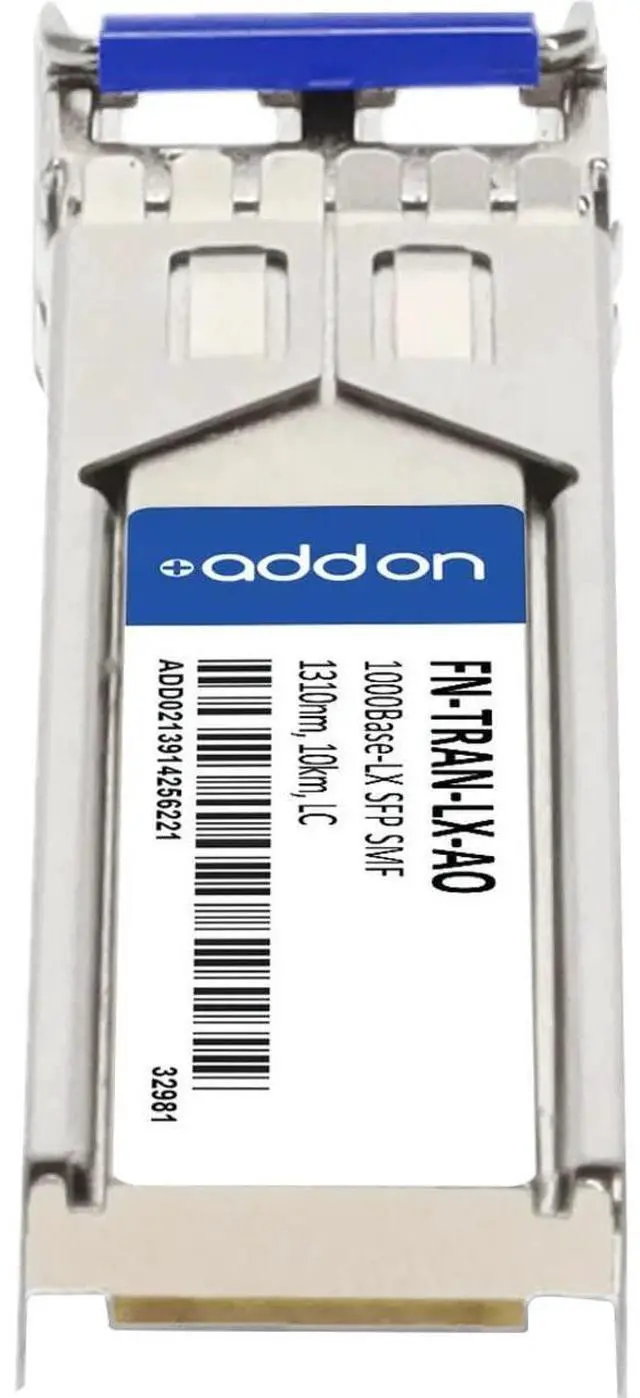 Alt view image 13 of 16 - AddOn Fortinet Compatible 1000Base-LX SFP Transceiver FNTRANLXAO