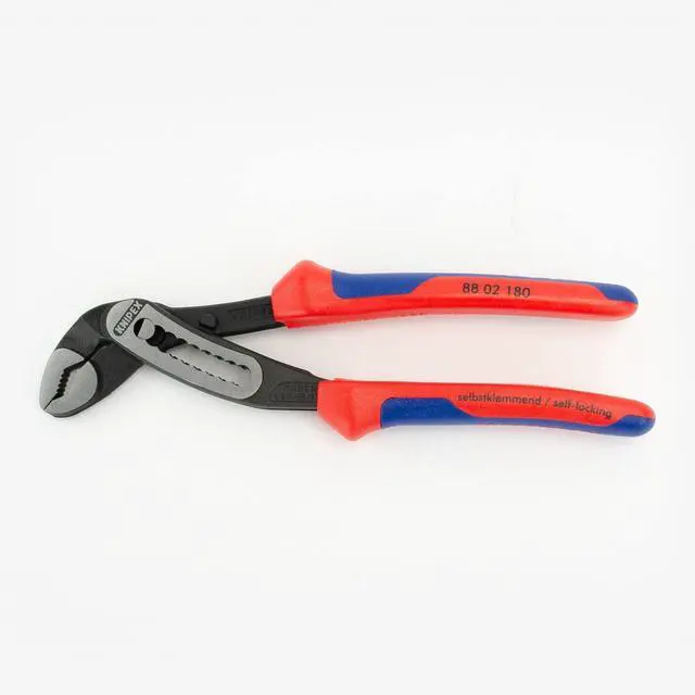 Alt view image 4 of 4 - KNIPEX - 88 02 180 Tools - Alligator Water Pump Pliers, Multi-Component (8802180)