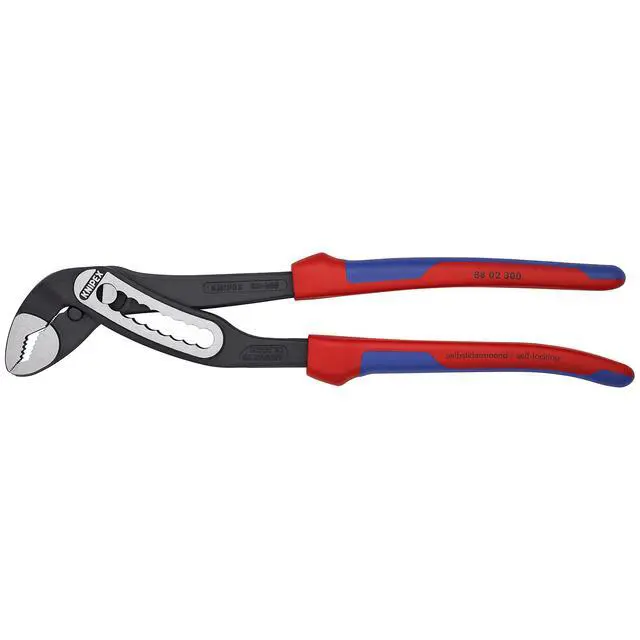 Alt view image 5 of 9 - KNIPEX Tools - Alligator Water Pump Pliers, Multi-Component (8802300), 12 inches