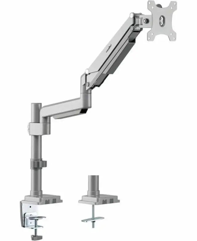 Alt view image 4 of 4 - Rocstor ErgoReach EP15 Aluminum Single Monitor Pole Mounted Arm Y10N021-S1