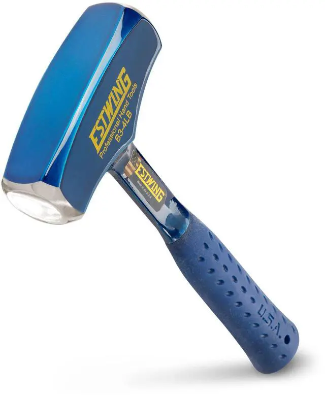 Main image of Estwing - B34LB Drilling/Crack Hammer - 4-Pound Sledge with Forged Steel Construction & Shock Reduction Grip - B3-4LB
