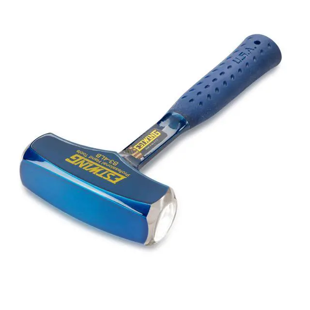 Alt view image 2 of 6 - Estwing - B34LB Drilling/Crack Hammer - 4-Pound Sledge with Forged Steel Construction & Shock Reduction Grip - B3-4LB