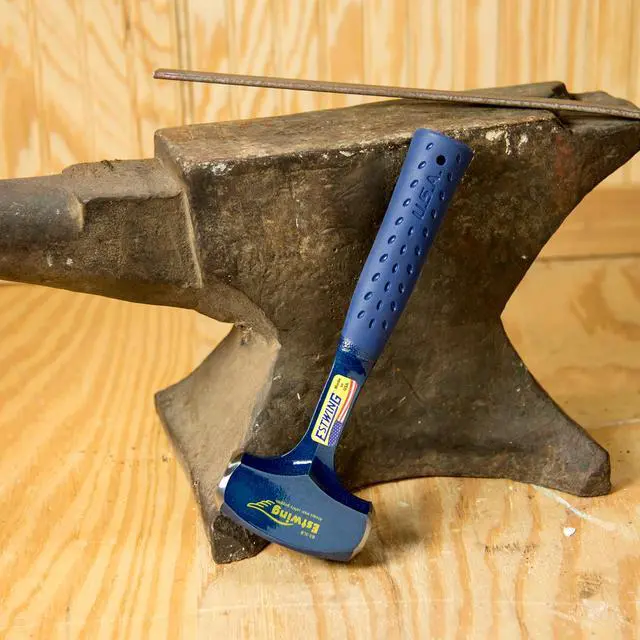 Alt view image 5 of 6 - Estwing - B34LB Drilling/Crack Hammer - 4-Pound Sledge with Forged Steel Construction & Shock Reduction Grip - B3-4LB