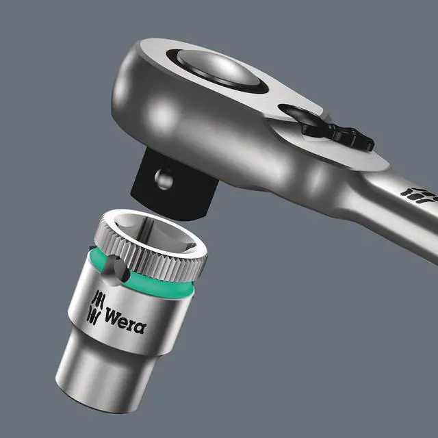Alt view image 6 of 6 - Wera - 4013288174062 05004064001 8004 C Zyklop Full Metal Ratchet with Switch Lever, 1/2" Drive