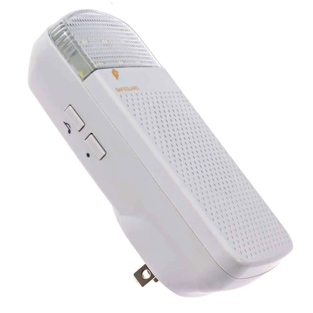 Alt view image 2 of 4 - Safeguard Supply Add-ON LRA-DCRXS-L Wireless Flashing Light Door Bell Receiver- Plug In Doorbell Receiver Compatible Only With Safeguard Supply LRA-PBTXA-L, & LRA-EXTX-L