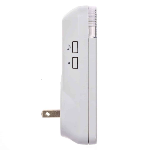 Alt view image 3 of 4 - Safeguard Supply Add-ON LRA-DCRXS-L Wireless Flashing Light Door Bell Receiver- Plug In Doorbell Receiver Compatible Only With Safeguard Supply LRA-PBTXA-L, & LRA-EXTX-L