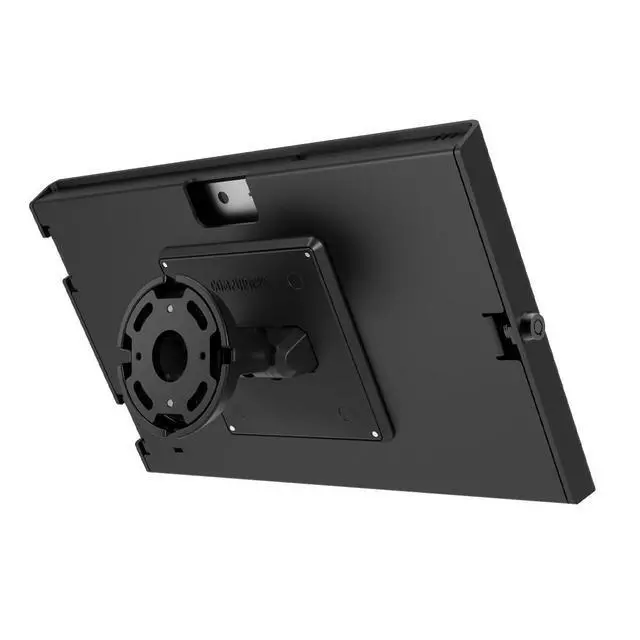 Alt view image 2 of 4 - Compulocks Surface GO 1-4 Gen Apex Enclosure Bow Tilting Wall Mount Black