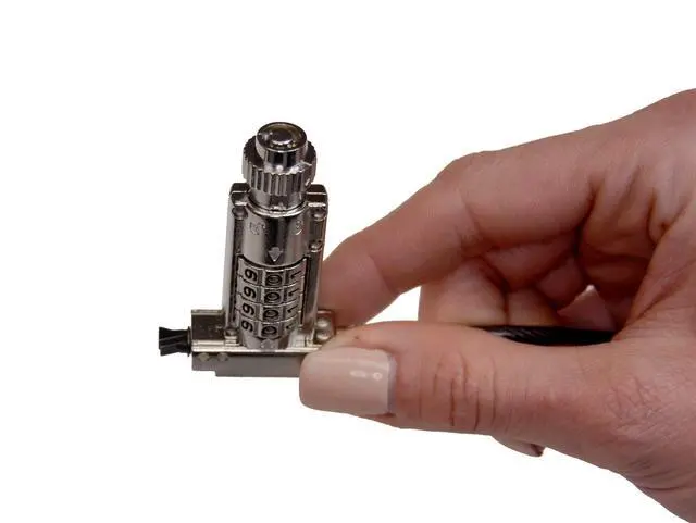 Alt view image 5 of 7 - TZ06T Noble Wedge 4 Digit Combination & Barrel Key Lock