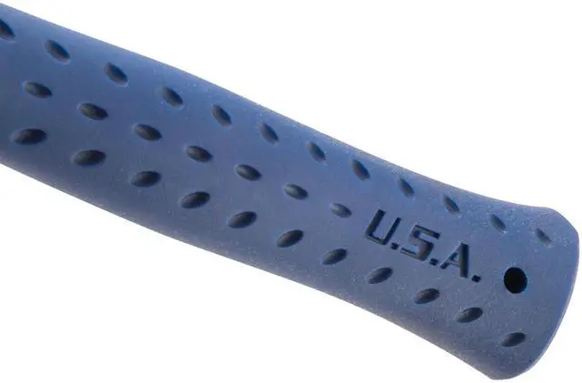 Alt view image 5 of 7 - ESTWING BIG BLUE Drilling/Crack Hammer - 4-Pound Long Handle Sledge with Forged Steel Construction & Shock Reduction Grip - B3-4LBL