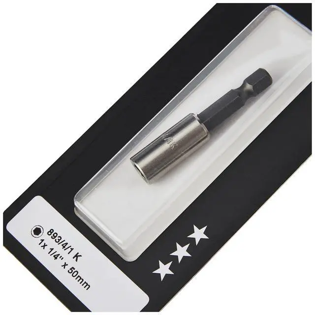 Alt view image 3 of 4 - Wera - 5073401001 Hexagon 893/4/1 K SB Quick-Release Chuck, Universal Bit Holder 1/4"