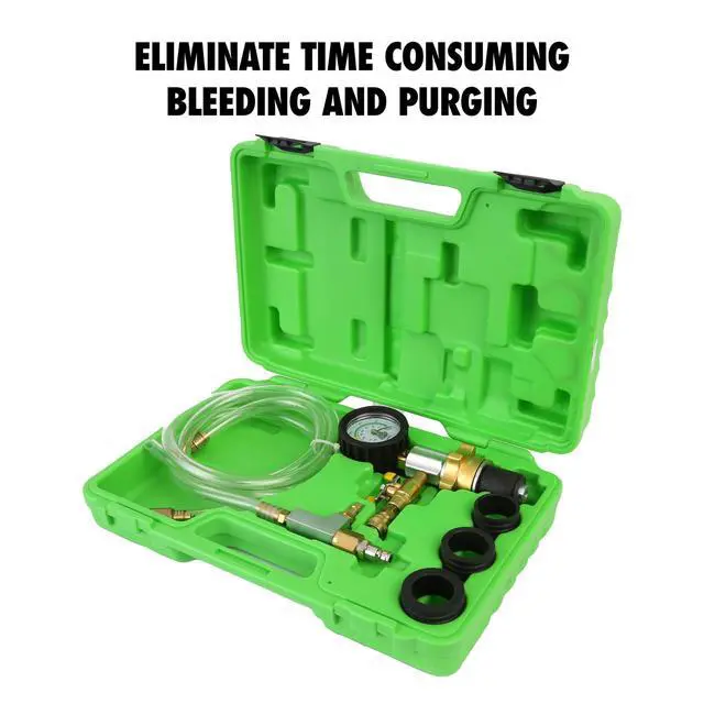 Alt view image 3 of 7 - OEMTOOLS 27066 Coolant System Refiller Kit, 3 Adapters | Remove Air Trapped in Cooling System, Test Radiator and Heating Core Lines for Leaks | Fits Radiator Necks and Coolant Reservoirs
