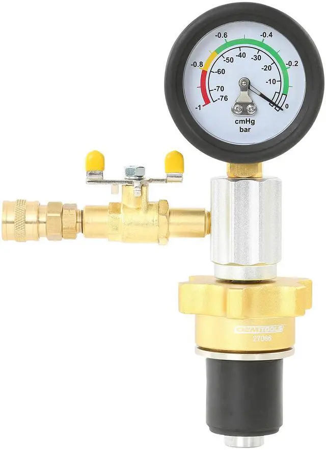 Alt view image 6 of 7 - OEMTOOLS 27066 Coolant System Refiller Kit, 3 Adapters | Remove Air Trapped in Cooling System, Test Radiator and Heating Core Lines for Leaks | Fits Radiator Necks and Coolant Reservoirs