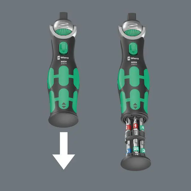 Alt view image 3 of 7 - Wera 05004281001 8009 Zyklop Pocket Set 2, Ratchet set, 18 pieces