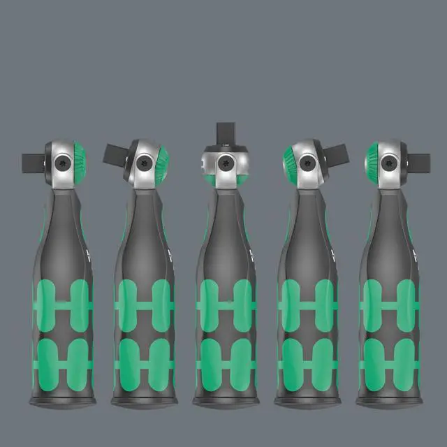 Alt view image 5 of 7 - Wera 05004281001 8009 Zyklop Pocket Set 2, Ratchet set, 18 pieces