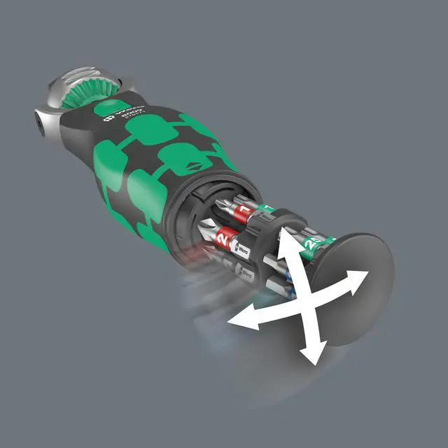 Alt view image 7 of 7 - Wera 05004281001 8009 Zyklop Pocket Set 2, Ratchet set, 18 pieces