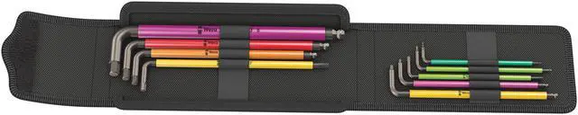 Alt view image 2 of 7 - Wera Bicycle Set 4 Hex & L-Key Wrench Set Multi, 9 Piece Set