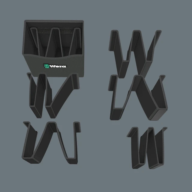 Alt view image 4 of 7 - Wera 2go 4 Tool Quiver