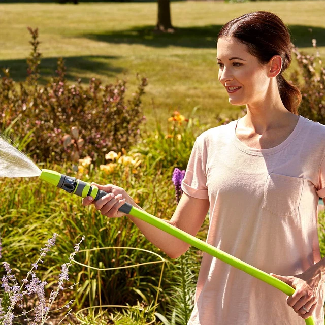 Alt view image 2 of 7 - Flexzilla Garden Hose 3/4 in. x 50 ft., Heavy Duty, Lightweight, Drinking Water Safe, ZillaGreen - HFZG650YW-E