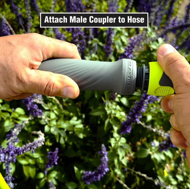 Alt view image 5 of 7 - Flexzilla Garden Hose Quick-Connect Fittings, 5-Piece Coupler & Plug Kit