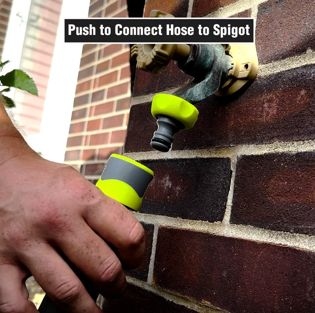 Alt view image 7 of 7 - Flexzilla Garden Hose Quick-Connect Fittings, 5-Piece Coupler & Plug Kit