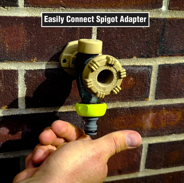 Alt view image 6 of 7 - Flexzilla Garden Hose Quick-Connect Fittings, 5-Piece Coupler & Plug Kit
