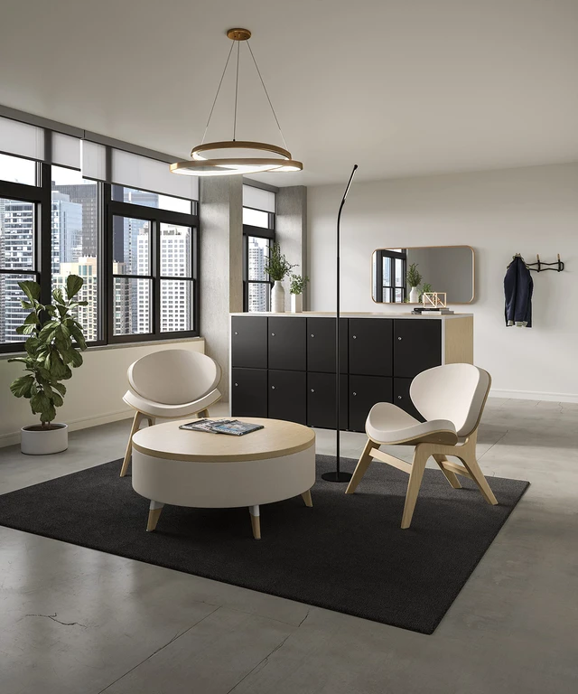 Alt view image 3 of 3 - Safco Resi LED Floor Lamp