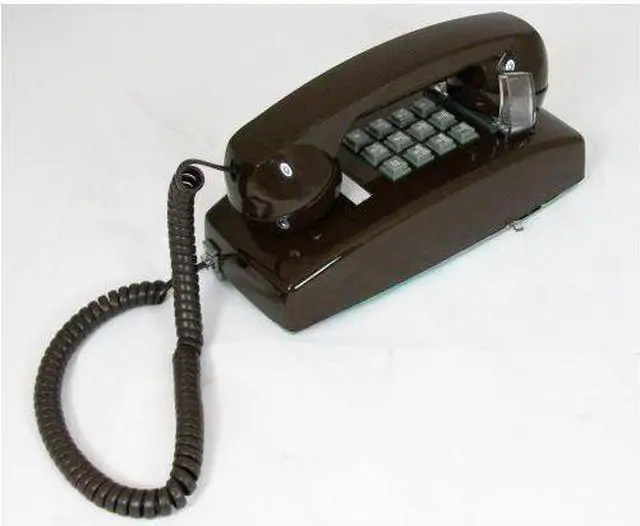 Main image of Cortelco ITT2554VBR 255445VBA20M Wall w/ Volume Brown