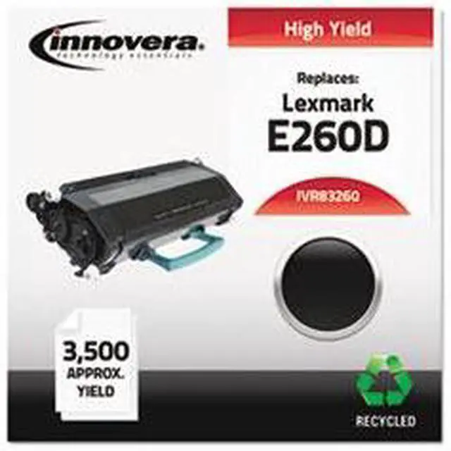 Alt view image 3 of 15 - Innovera Remanufactured E260A21A E60D Toner IVR83260