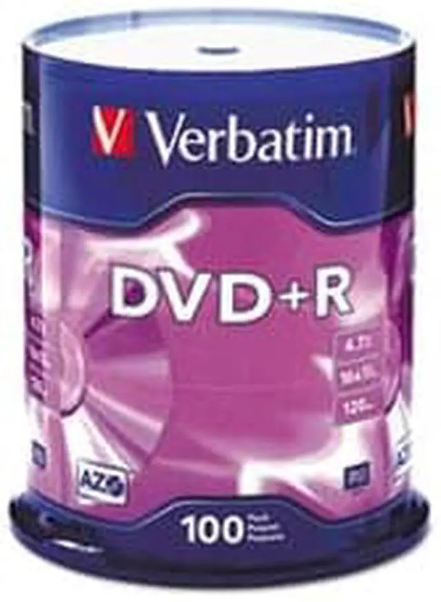 Alt view image 5 of 6 - DVD+R Discs, 4.7GB, 16x, Spindle, 100/Pack