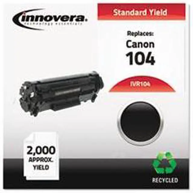 Alt view image 7 of 15 - Innovera Remanufactured 0263B001AA 104 Toner IVR104