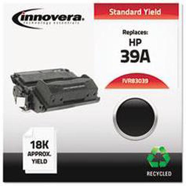 Alt view image 2 of 18 - Innovera Compatible Black Toner Cartridge (Alternative for HP 39A/Q1339A)