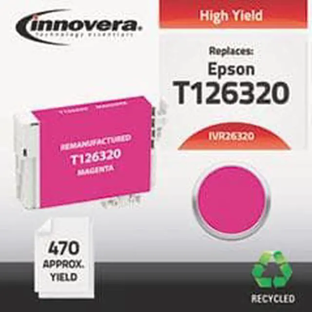 Main image of Innovera IVR26320 Innovera 26320 Compatible Reman T126320 (T-126) Ink, 470 Page-