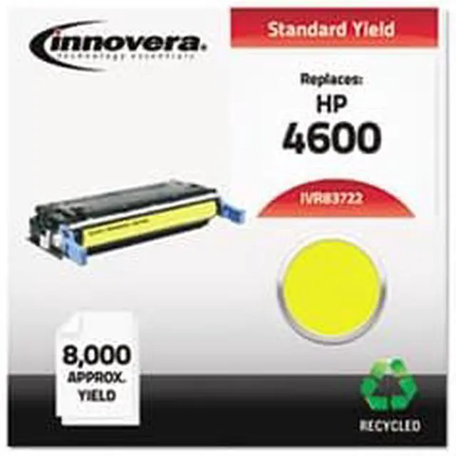 Alt view image 5 of 20 - Innovera Compatible Yellow Toner Cartridge (Alternative for HP 641A/C9722A/Canon EP-85)