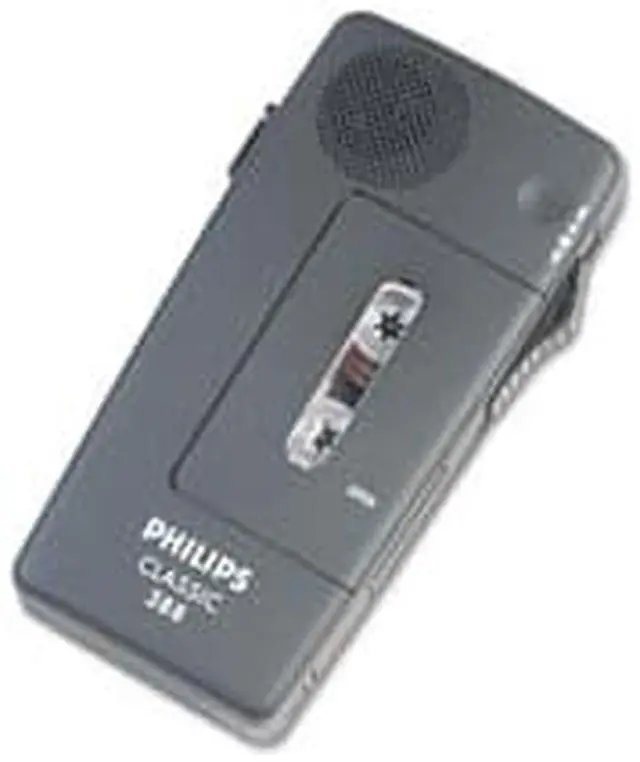 Alt view image 2 of 7 - Philips - LFH0388/00B - Philips Speech PM388 Pocket Memo Recorder - Headphone - Portable