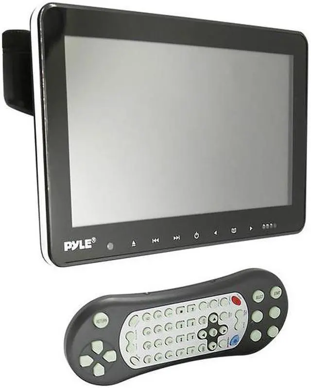 Alt view image 2 of 10 - universal car headrest mount monitor  10.5 inch vehicle multimedia cd dvd player  smart audio video entertainment system w/hdmi & hires tv lcd screen  includes mounting bracket  pyle plhrdvd103