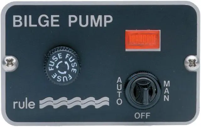 Alt view image 2 of 5 - RULE DELUXE 3 WAY PANEL LIGHTED SWITCH F/ AUTO FLOAT