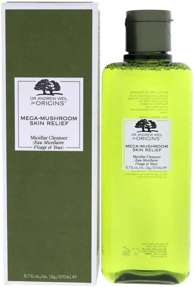 Alt view image 4 of 12 - Mega-Mushroom Skin Relief Micellar Cleanser By Origins For Unisex - 6.7 Oz Cleanser