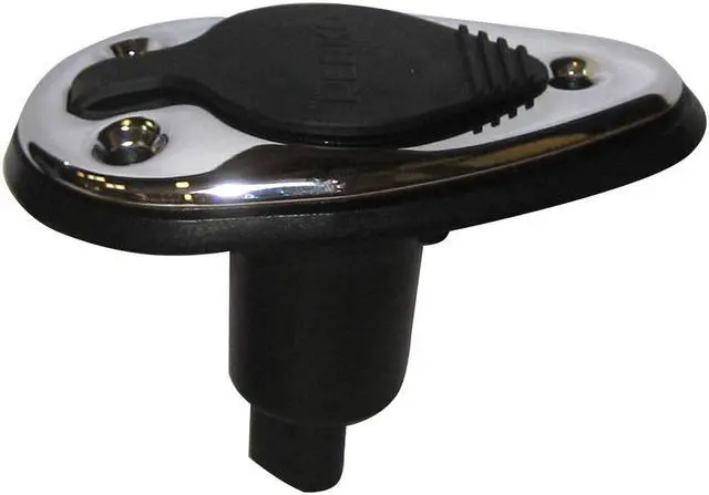 Main image of Perko Threaded Collar Pole Light Mounting Base - 2 Pin - Chrome Plated