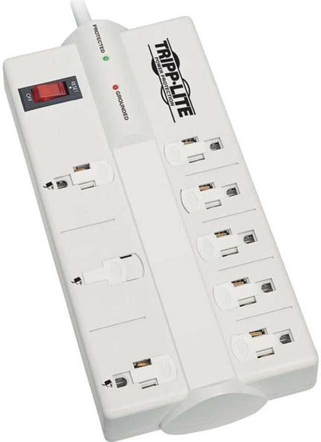 Alt view image 7 of 20 - Tripp Lite TLP808 8 Outlets 1440 Joules 8' Cord Protect It! Surge Suppressor