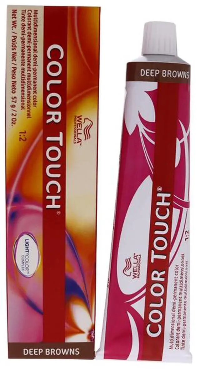 Alt view image 2 of 4 - Wella Color Touch 5/73 Light brown/Brown gold 2oz