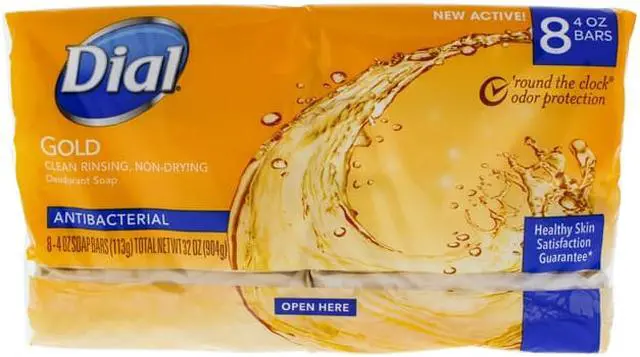 Alt view image 4 of 10 - Gold Antibacterial Deodorant Soap - 8 x 4 oz Soap