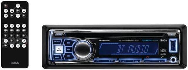 Alt view image 10 of 11 - BOSS AUDIO 762BRGB Single-DIN In-Dash CD AM/FM Receiver with RGB Illumination (With Bluetooth(R))