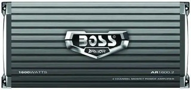 Alt view image 13 of 20 - New Boss Ar1600.2 1600 Watt 2 Channel Car Amplifier Car Audio Car Amp Class A/B