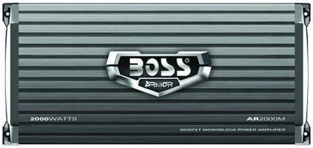 Alt view image 7 of 20 - Boss Armor AR2000M 2000 Watt Monoblock A/B Amplifier Car Audio Amp & Bass Remote